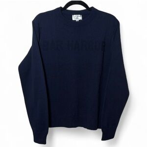 Town Pride Bar Harbor Navy Sweater Preppy Embroidered Medium